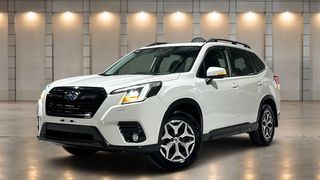 2023  Subaru Forester 2.5i SUV (Crystal White) Pre-Owned Car Thumbnail