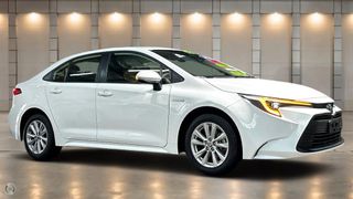 2023 Toyota Corolla Ascent Sport Hybrid Sedan (Glacier White) Pre-Owned Car Thumbnail