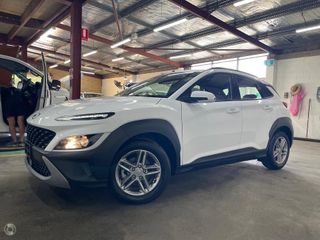 2023  Hyundai Kona SUV (Atlas White) Pre-Owned Car Thumbnail