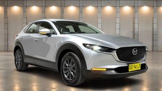 2023  Mazda CX-30 G20 Pure SUV (Sonic Silver) Pre-Owned Car Thumbnail
