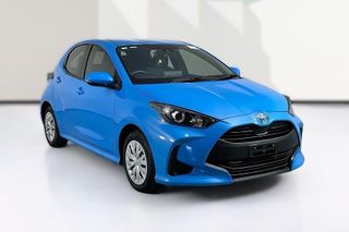 2022  Toyota Yaris Ascent Sport Hatch (Lunar Blue) Pre-Owned Car Thumbnail