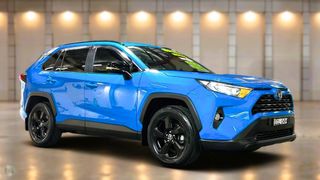 2019 Toyota RAV4 GXL SUV (Eclectic Blue) Pre-Owned Car Thumbnail