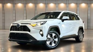 2023  Toyota RAV4 GX SUV (Glacier White) Pre-Owned Car Thumbnail