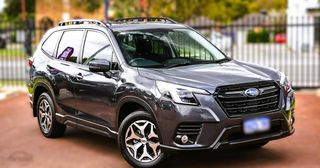 2023 Subaru Forester 2.5i 50 Years Edition SUV (Magnetite Grey) Pre-Owned Car Thumbnail
