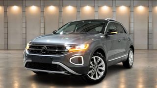 2022  Volkswagen T-Roc 110TSI Style SUV (Indium Grey) Pre-Owned Car Thumbnail