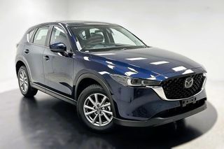2023  Mazda CX-5 G25 Maxx Sport SUV (Blue) Pre-Owned Car Thumbnail