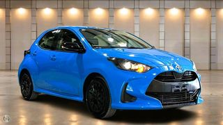 2022  Toyota Yaris Ascent Sport Hatch (Eclectic Blue) Pre-Owned Car Thumbnail