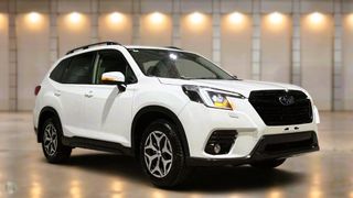 2023  Subaru Forester 2.5i SUV (Crystal White) Pre-Owned Car Thumbnail