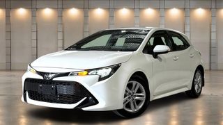 2022  Toyota Corolla Ascent Sport Hatch (Glacier White) Pre-Owned Car Thumbnail
