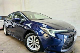 2023 Toyota Corolla Ascent Sport Hybrid Sedan (Saturn Blue) Pre-Owned Car Thumbnail