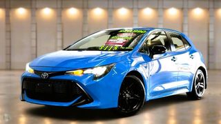 2022 Toyota Corolla Ascent Sport Hybrid Hatch (Eclectic Blue) Pre-Owned Car Thumbnail