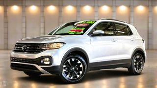 2023  Volkswagen T-Cross 85TSI Life SUV (Reflex Silver) Pre-Owned Car Thumbnail