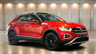2023  Volkswagen T-Roc 110TSI Style SUV (Kings Red) Pre-Owned Car Thumbnail